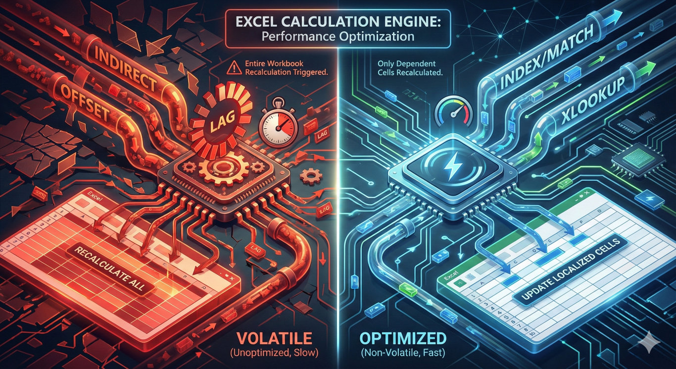 Excel "Performans" Masterclass (Bölüm 2) Doğru Formül ile Hesaplama Hızını Kat Kat Artır