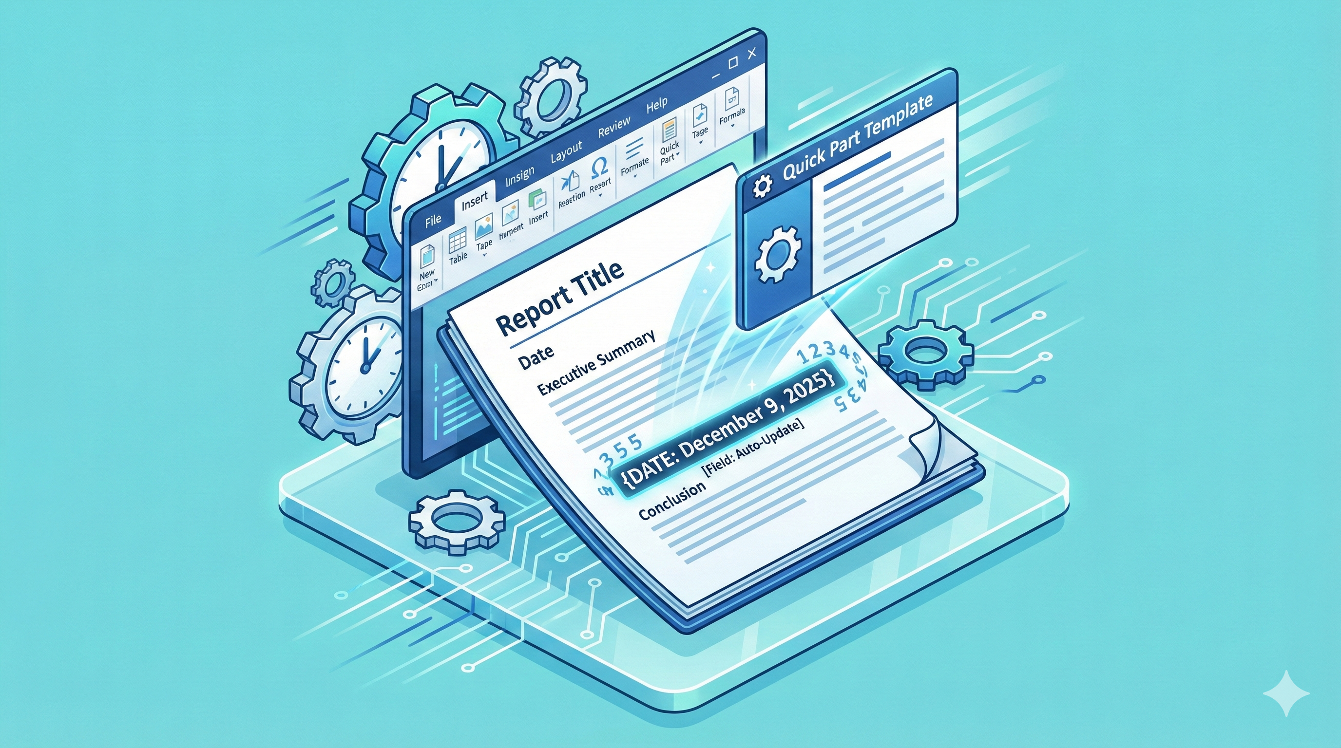 Word'de Alanlar ve Hızlı Bölümlerle Zamanı Kazan