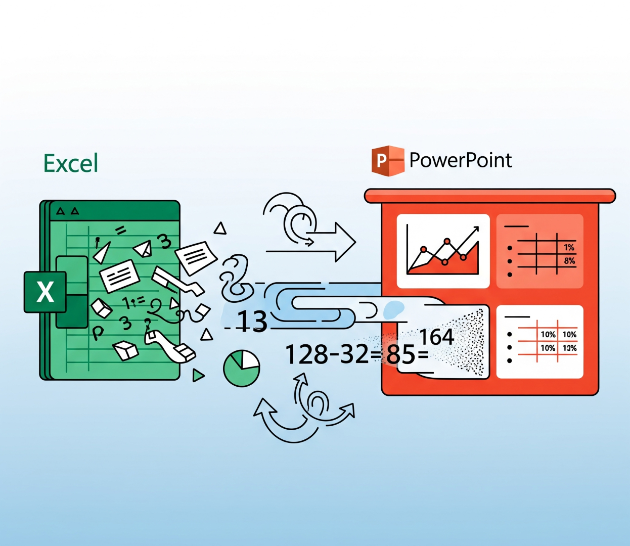 Excel'den PowerPoint' e Canlı Veri Akışı: 5 Dakikada Dinamik Sunum Yapıyoruz