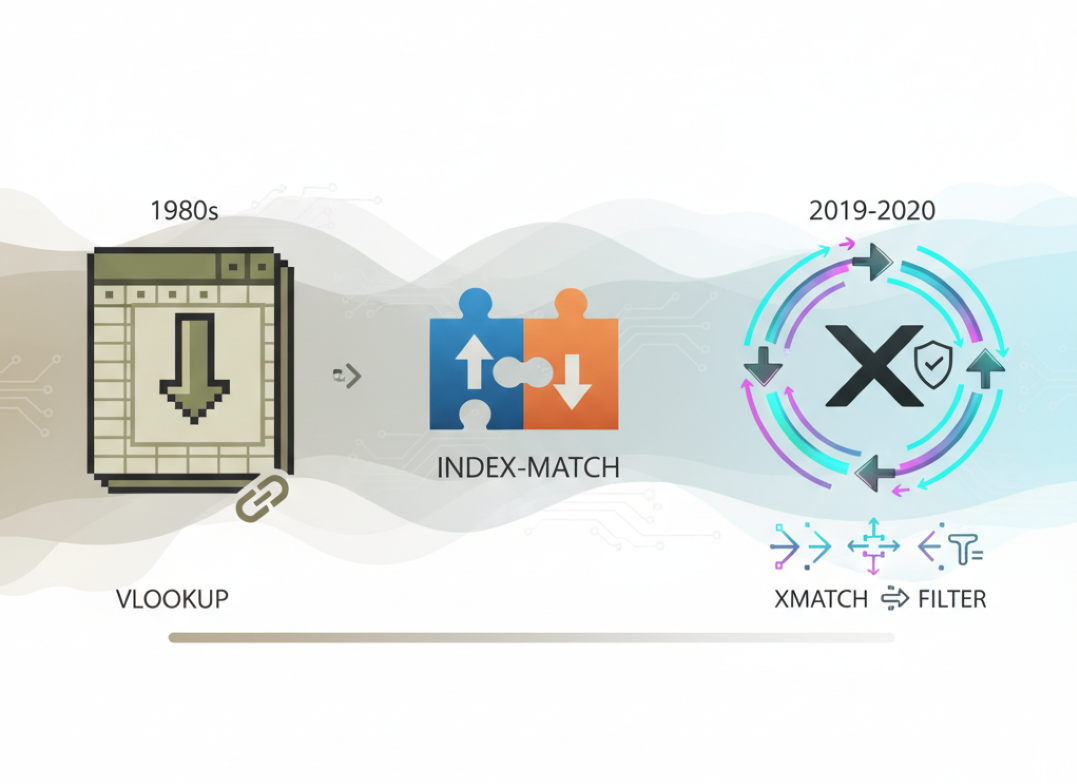 Excel'de Arama Fonksiyonlarının Destansı Hikayesi: Ata Yadigârı DÜŞEYARA'dan Geleceğin ÇAPRAZARA'sına Evrim