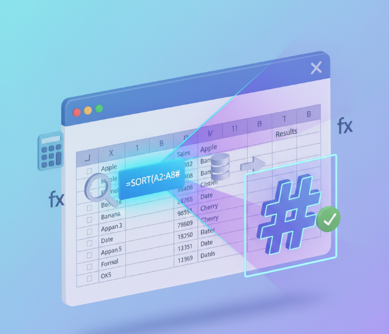 Excel'in Yeni Süper Gücü: Diyez İşareti (#) Ne İşe Yarar?